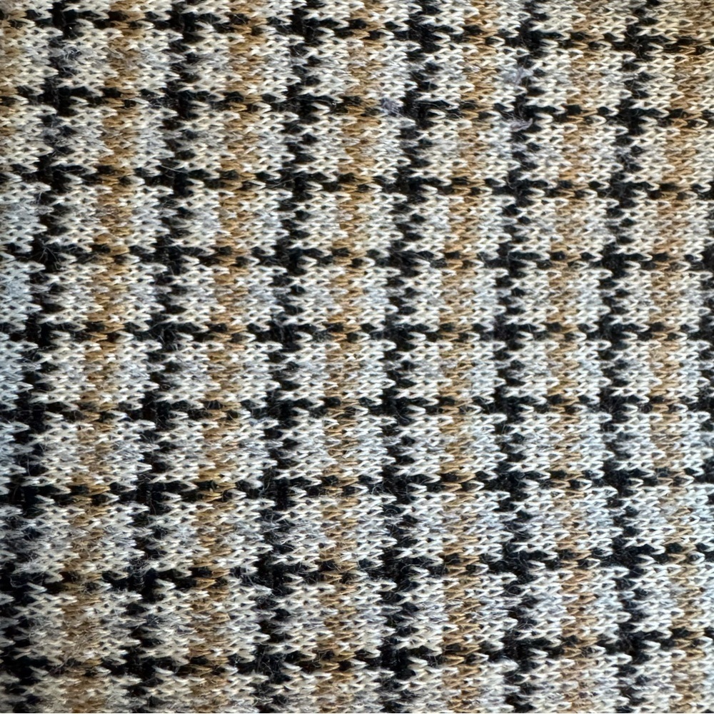 Anthropologie Maeve Collegiate Knit Houndstooth Blazer Jacket XL - Picture 11 of 12